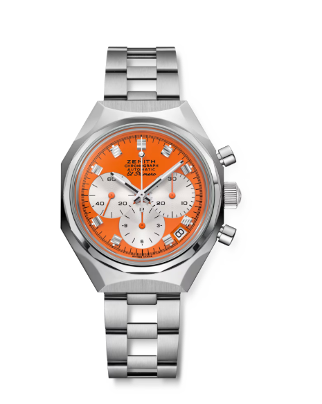 Review Zenith Revival Defy Chronograph USM Pure Orange Replica Watch 03.A780.400-3/56.M3642